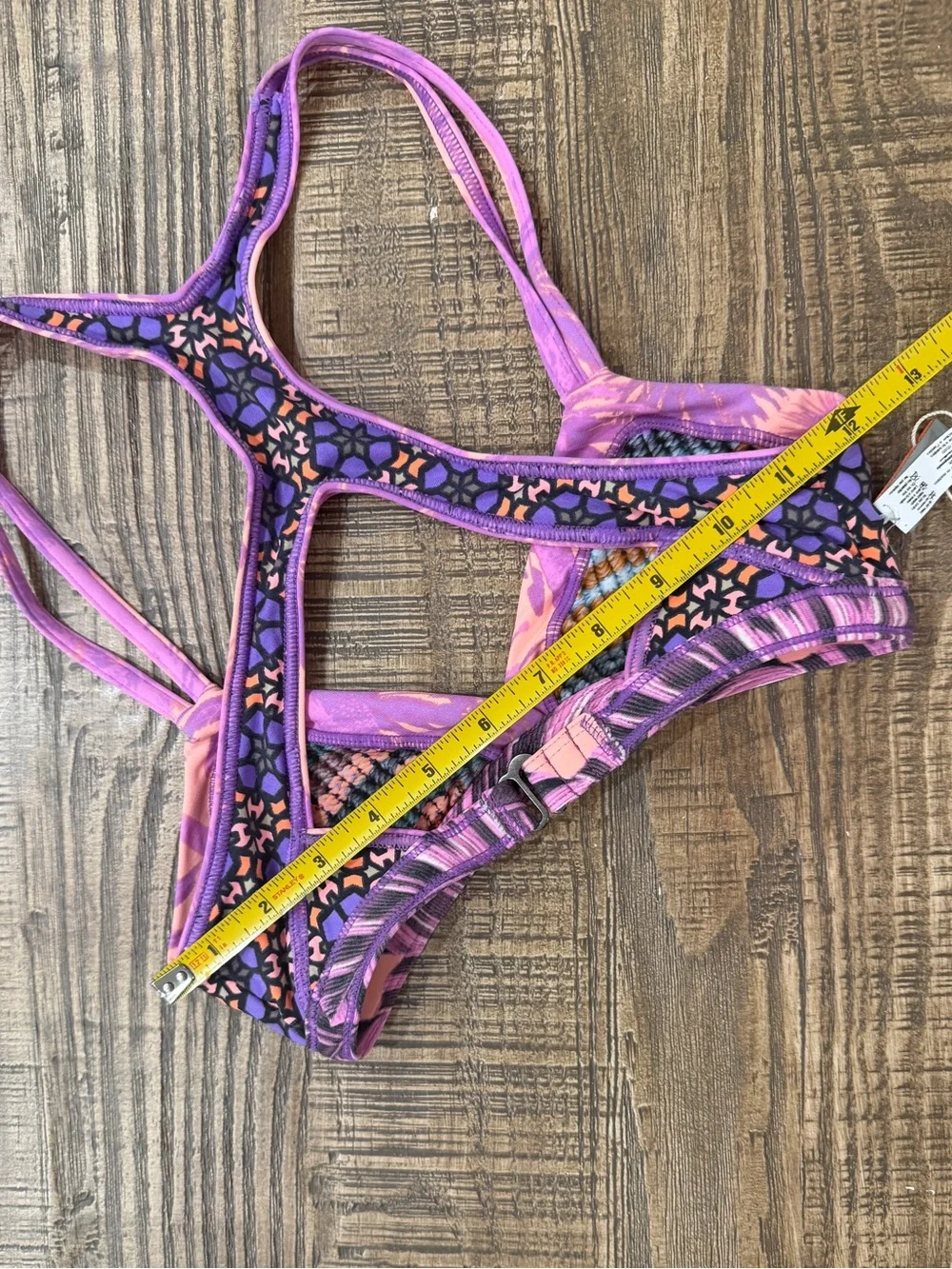 Maaji Le Freak Reversible Bikini Top.